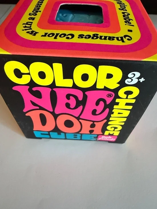 Color-Changing Cube Kids Toy - Blue - Picture 2 of 3